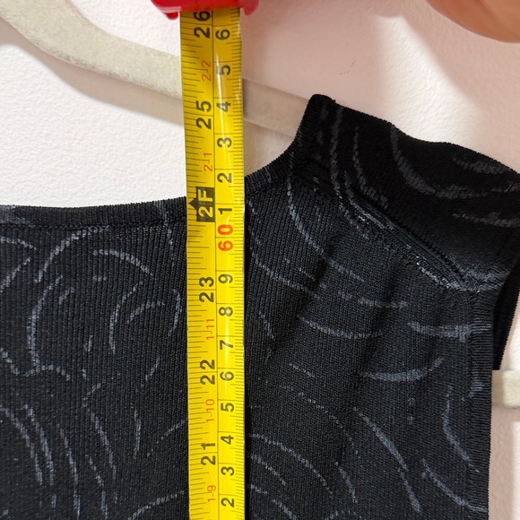 Pierri Womens 2X Floral Scoop Tank Top Blouse Lizzie McGuire 90s Y2K VTG Ribbed - Picture 8 of 8